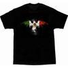 Mexican Flag Coat of Arms Flame Eagle Rise Up T Shirt High Quality Cotton Loose Big Sizes Breathable Top Casual T Shirt