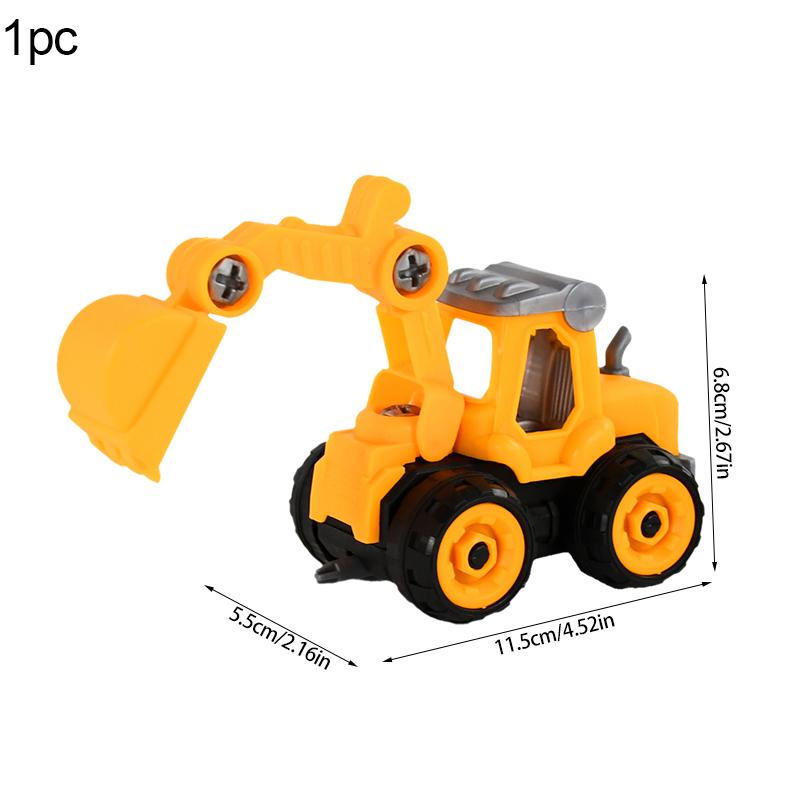 Engineering Vehicle Cake Decorations Construction Car Truck Excavator Cake Toppers Kids Boys Construction Birthday Party Favors