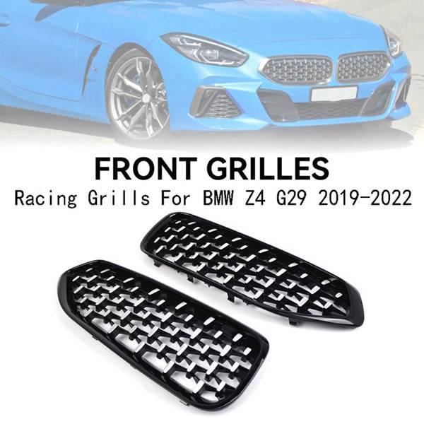 Pair of Front Grilles 51138091295/51138091296 for 19-20 BMW G29 Z4 20I