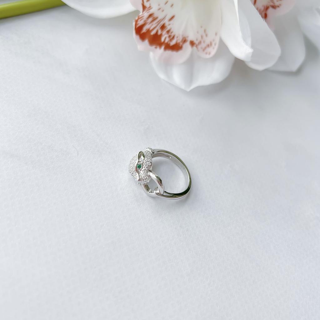 Silver Ring with Cubic Zirconia, Product Weight 4.79 G (60001741)