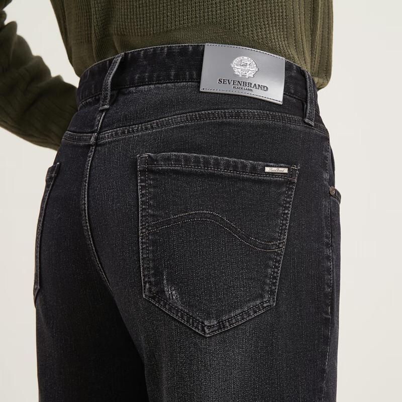 SEVEN Men's Youkesi Blend Straight-Leg Jeans