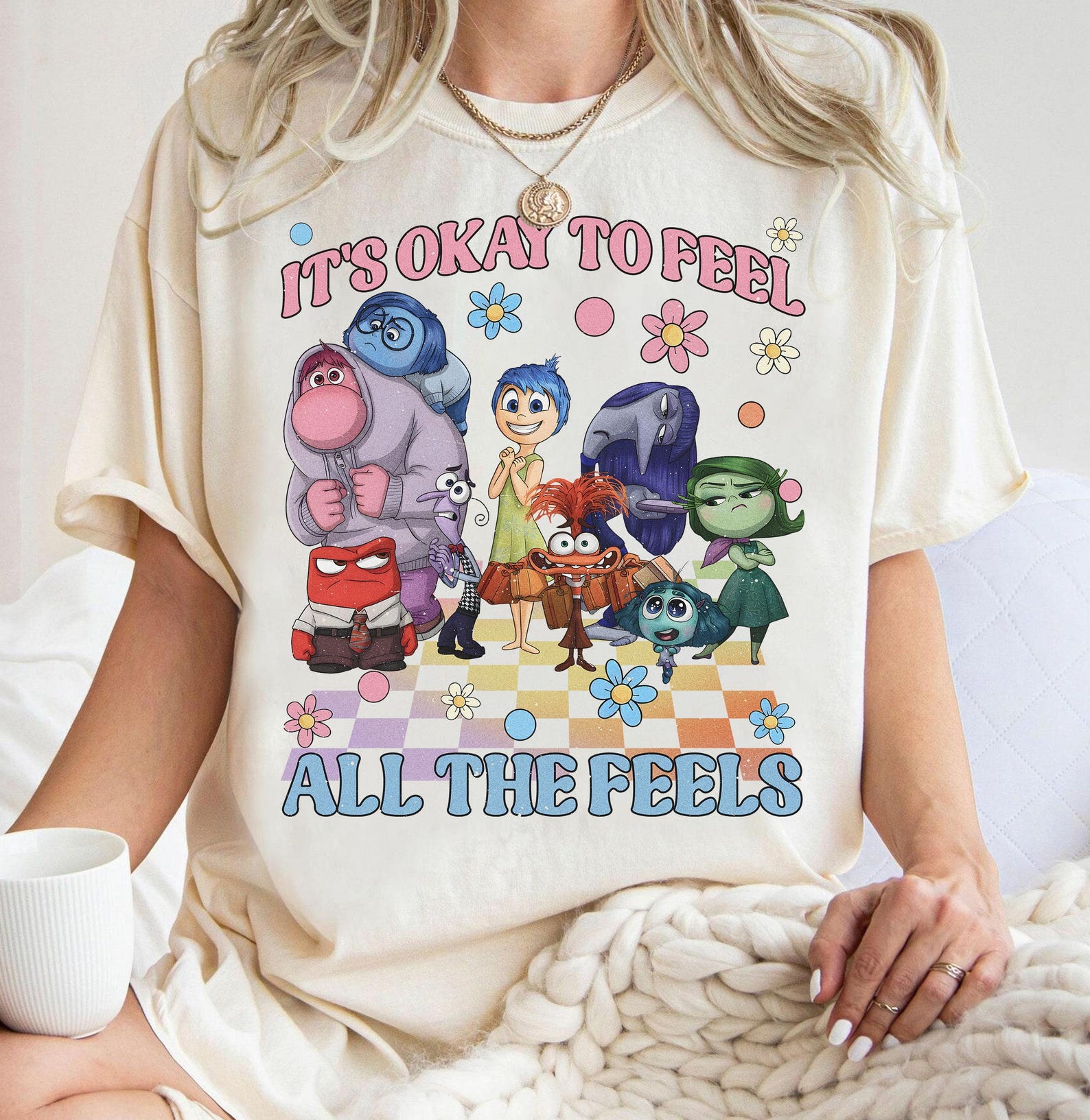 It s Okay To Feel Shirt, Inside Out All The Feels Shirt, Gift for Teacher S