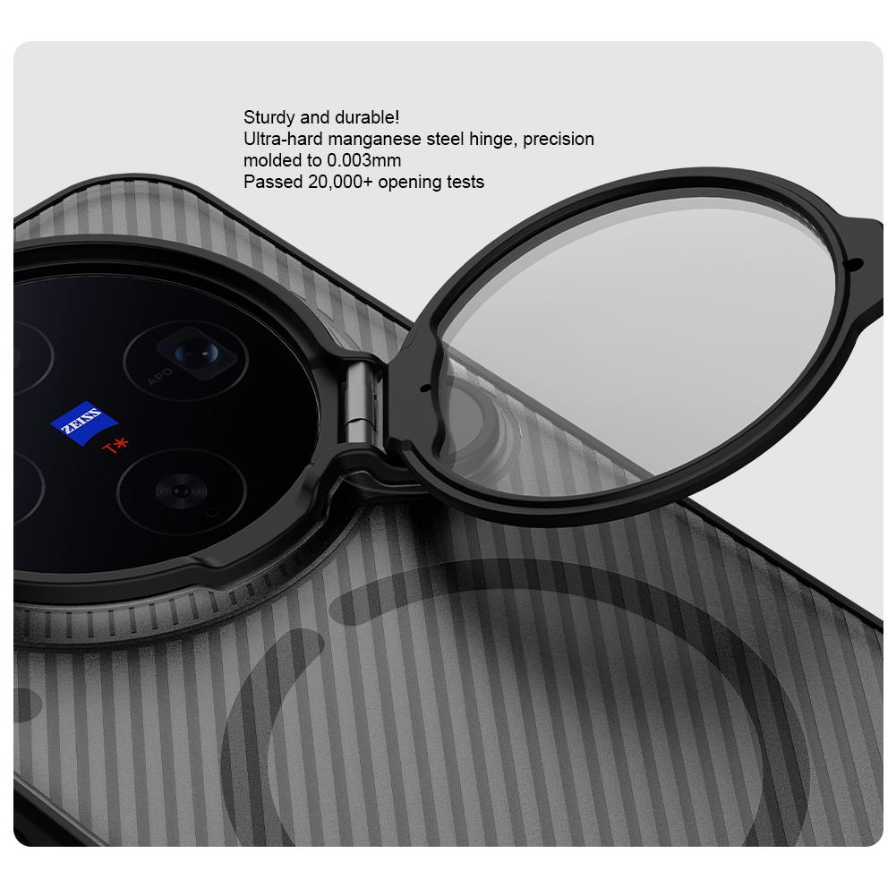 Für Vivo X300 Pro Handyhülle Nillkin CamShield Prop Magnetische Klare Version Harte PC+TPU Schale Stoßfeste Rückseite