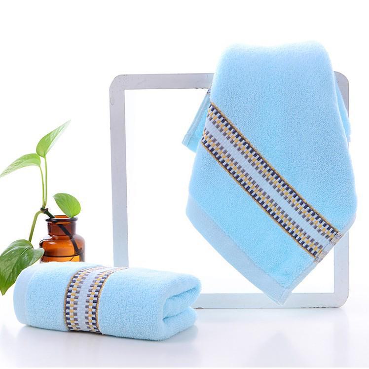 Gaoyang Rutig Ren Bomull Badhandduk – Tjock och Mjuk för Hem-, Hotell- eller Presentaskanvändning
