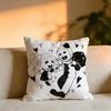Terrifier Joker Cushion Cover Cozy Velvet Throw PillowSoft Warm Cushion For Sofa  Bed