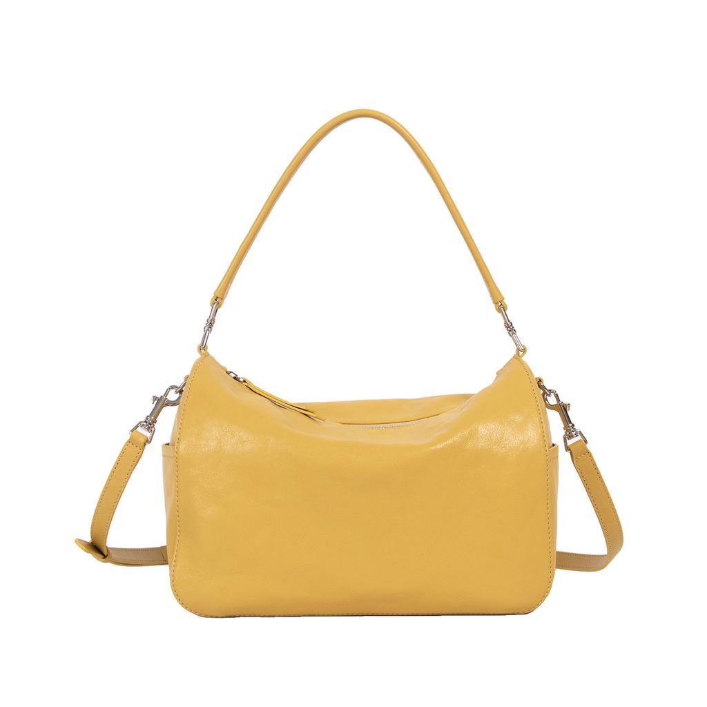 Vegetable Tanned Leather Premium Sense Commuter Shoulder Bag Simple Handbag Large Capacity Leather Light Luxury Retro Versatile Messenger Bag