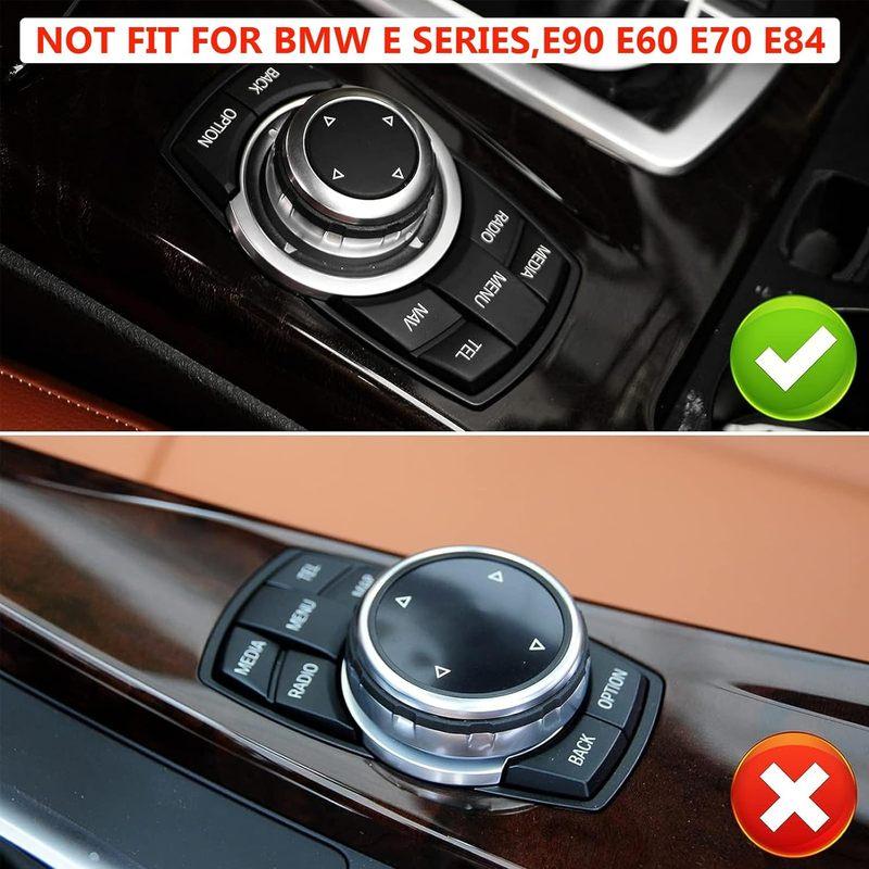 

The Replacement Part Multimedia IDrive Control Knob Button Cover Suitable For BMW F10 F20 F30 F01 F25