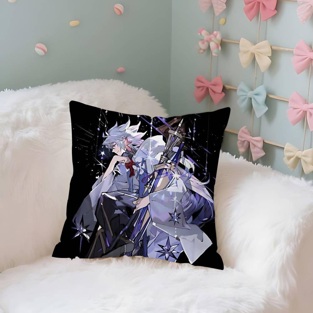 Fate Anime Pillow Case Throw Pillow Cover Nordic Vintage Style Cushion Covers Home Living Room Sofa Couch Seat