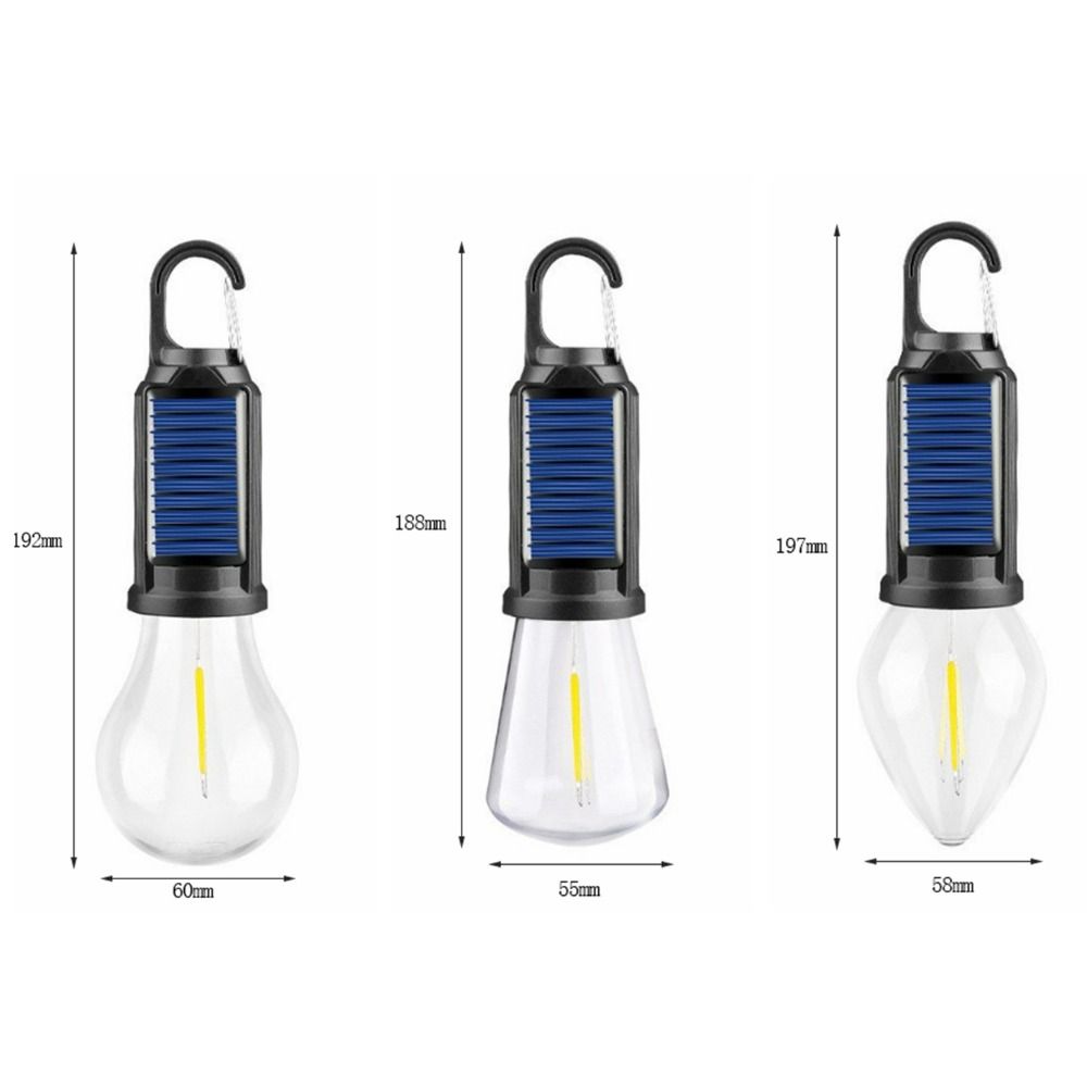 Rechargeable Solar Powered LED Lamp 4 Modes Camping Lamp Durable LED Lighting Lantern  Fishing