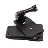 360 Degree Rotary Backpack Hat Clip Clamp Mount for Gopro Hero 5 3 4 Session SJCAM SJ4000 For Xiaomi Yi 4K Go Pro Accessory