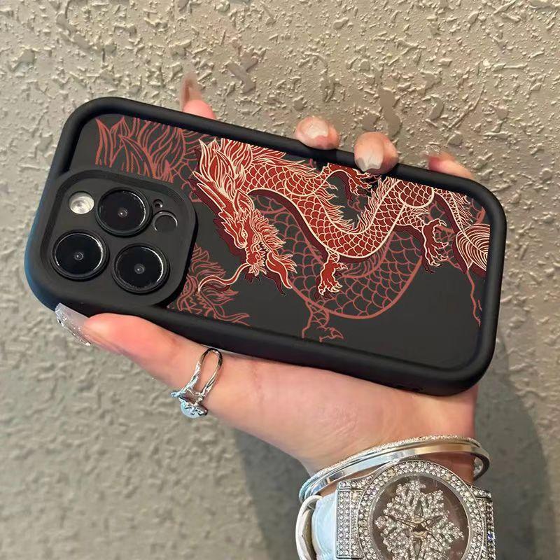 Case For Xiaomi 14 Cases Poco F6 Cases East Dragon Phone Case For Xiaomi Mi 11 Lite 13T 13 12T 12X 12 Poco X5 X3 X6 M6 Pro Cover