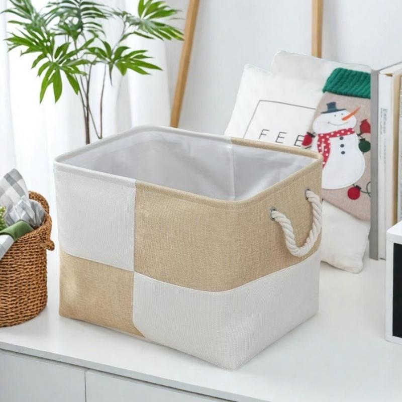 1 Stück Aufbewahrungskorb mit großer Kapazität - Essentiell für Wäsche, Sortierung von Kleinkram, Aufbewahrung von Unterwäsche/Socken, Aufbewahrung von Spielzeug, Heimorganisation