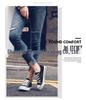 Men's Classic Black & White Low-Top Canvas Sneakers - Versatile, Casual, and Stylish Board Shoes for Spring