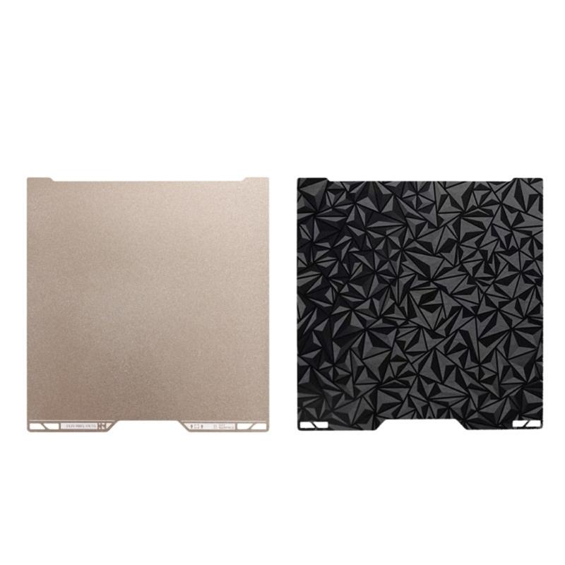 335x325mm Textured Build Plate Steel 3D Printer Accessoies Printing Board Double Side 3D Printing Plate For H2C
