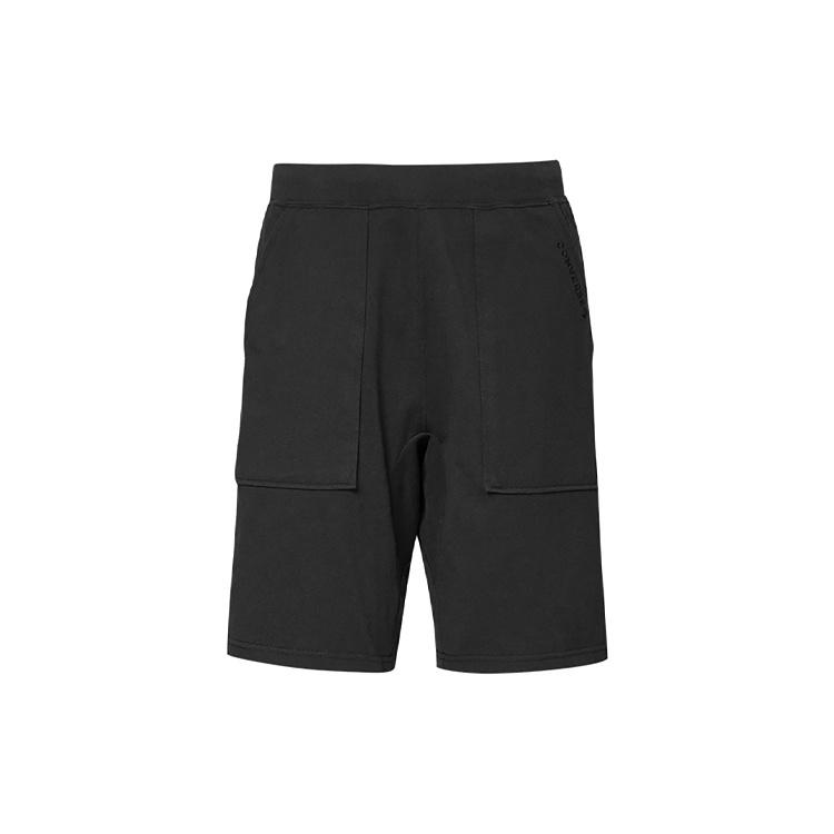 Converse Jersey Short Asia Sizing Black Men s 10018821-A04 S