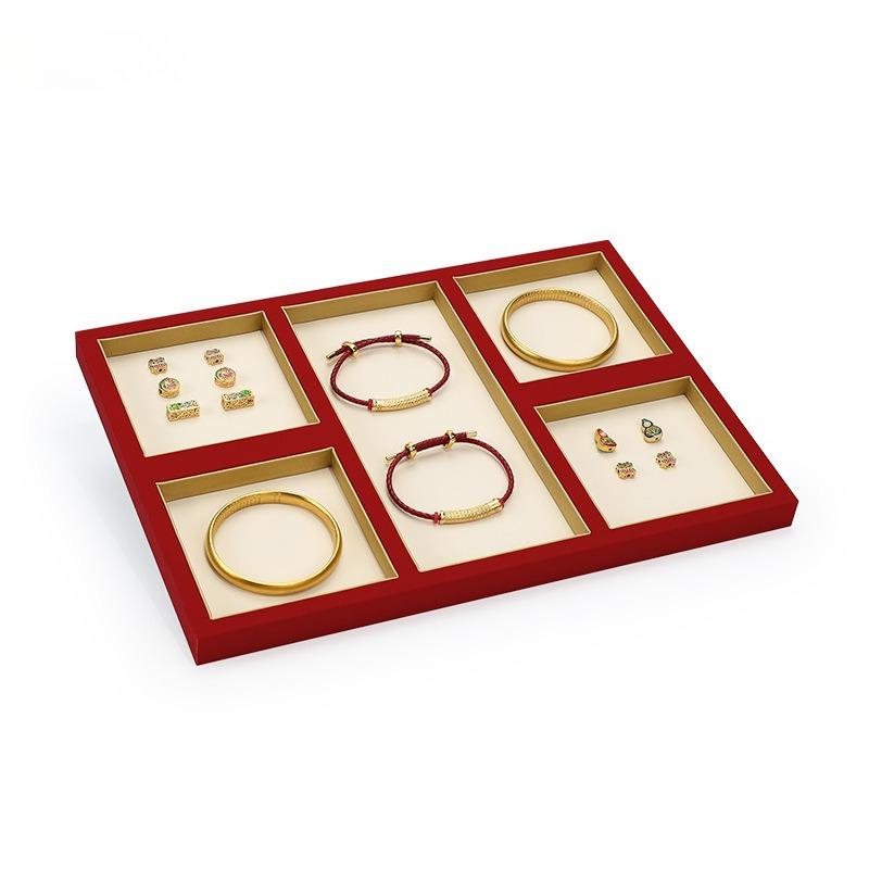 Bracelet Jewelry Displays Tray Jewellery Combination Showcase Pallet Counter Necklace Show Salver Jeweler Trinket Storage Tray
