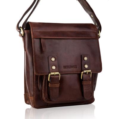 TBS-310 BROWN VINTAGE Men' Bag + CERTIFICATE