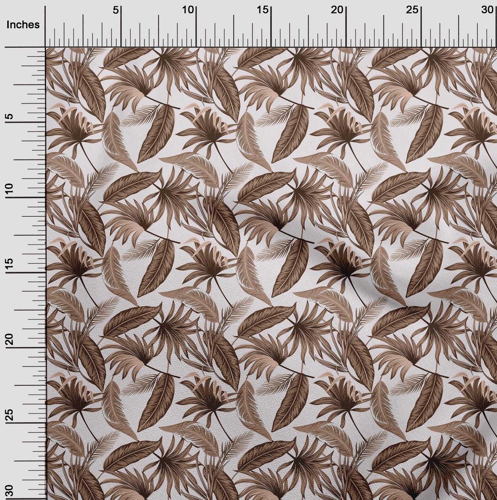 oneOone Cotton Flex Aqua Blue Fabric Ocean Underwater Life Quilting Supplies Print Sewing Fabric By The Yard 40 Inch