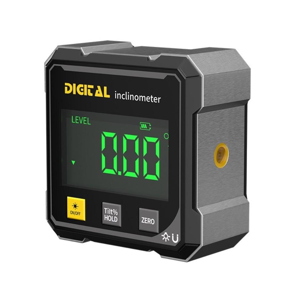 Digital Display Level Protractor Inclinometer Tilt Angle Box Electronic Level Laser