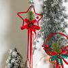 1PC Tree Bell Decorations Christmas Red Gifts 3PC Bells Home Tree Decor Holiday Hanging Pandents Party 3 Styles