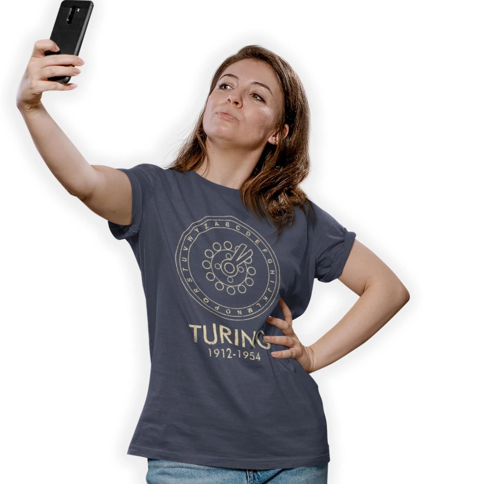 Alan Mathison Turing 1912-1954 Code Breaker Computing Pioneer T-Shirt M