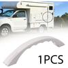 9-inch RV Cargo Trailer Door Handle Bar Accessory for Easy Grip, White Curved