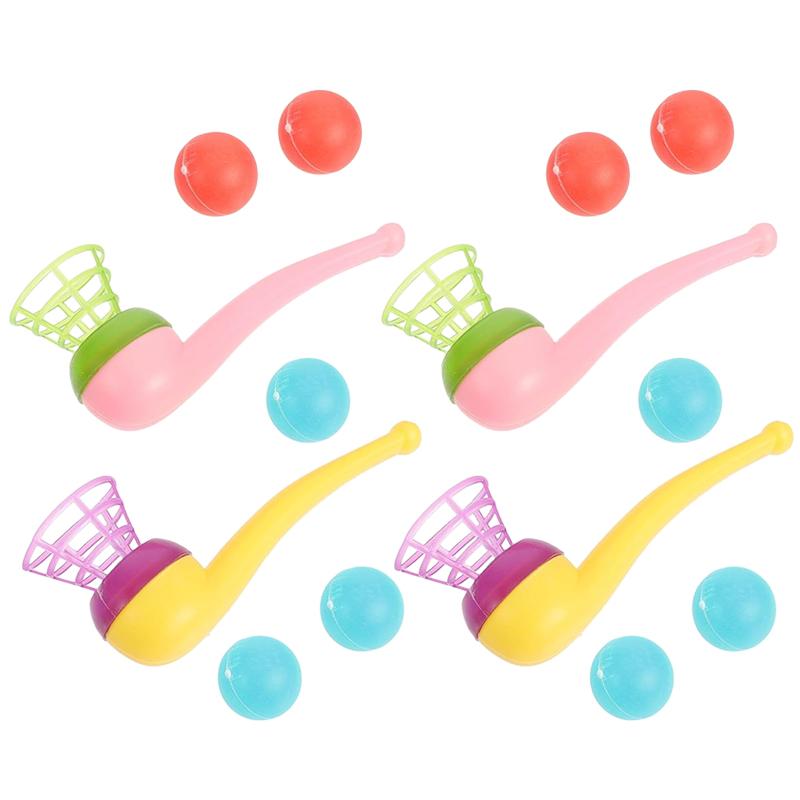 8/16/24pcs Magic Floating Ball Suspended Blowing Balls Plastic Pipe Interesting Festival Party Performance Props Gifts TMZ