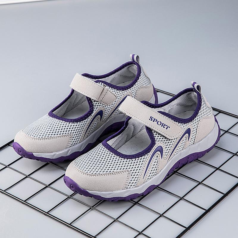 Women Sneakers Flats Casual Shoes Comfortable Mesh Ladies Non Slip Shoes Summer Breathable Walking Shoe