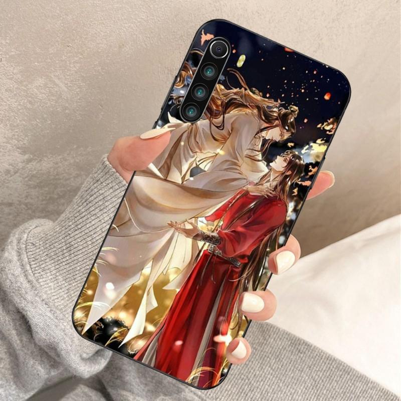 

Чехол для телефона Tian Guan Ci Fu с китайским аниме для Xiaomi Redmi Note 11 10 9T 8 7 Pro Redmi 10 9 9A 9C 8 7 6, мягкий черный чехол для телефона Redmi 7