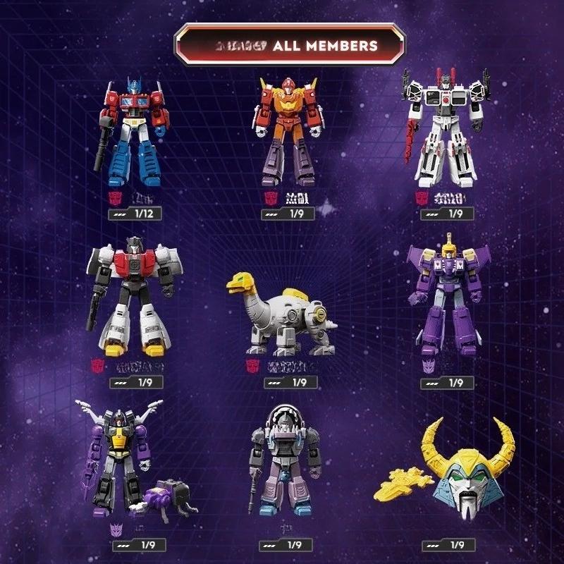 Original Transformers GALAXY 8 Vision Unicron  Rod Blitzwing Metroplex Optimus Prime Decepticons Action Figure Gift