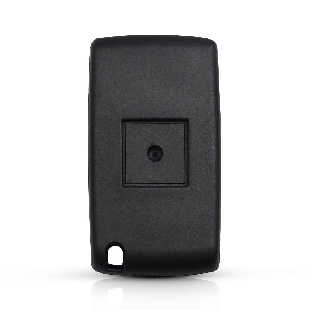 KEYYOU Modified Remote Entry Key Fob Shell Case 2 Buttons For Peugeot 307 107 207 407 Citroen C2 C3 C4 C5