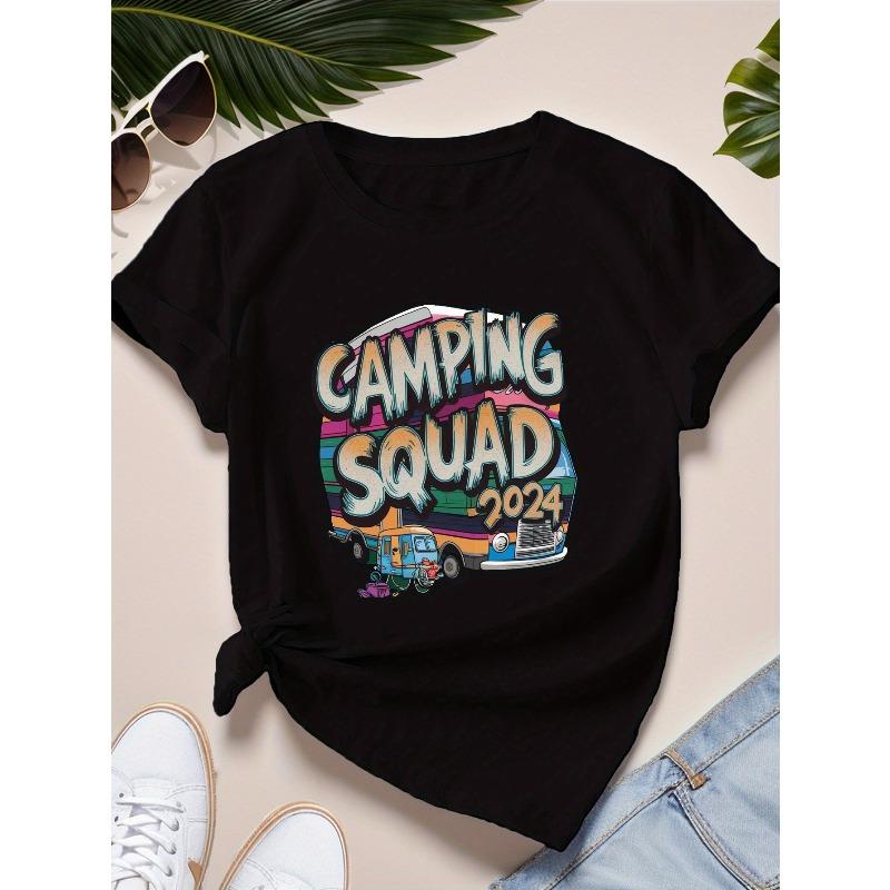 Adventure Camping Squad 2024 Women s Comfit T-shirt S