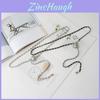 Minimalist Metal Bead Decoration Women Casual String Chain Waist Belt For Women Summer Dress Accessory
