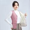 Autumn and Winter Down Cotton Vest Women Thickened Slim and Thin Inner Wear Large Size Short Vest