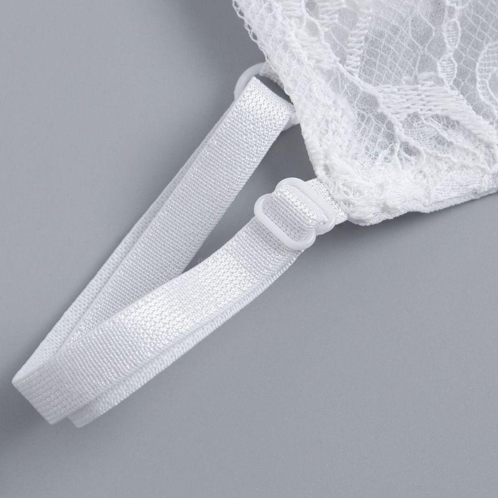 Solid Color Lace Fake Collar Detachable Ruffled edge Collar Cameo Bow Lace Collar  Blouse