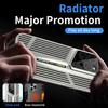 For iPhone 16 Pro Max Case Cooling Hollow Shockproof Hard PC Phone Cover
