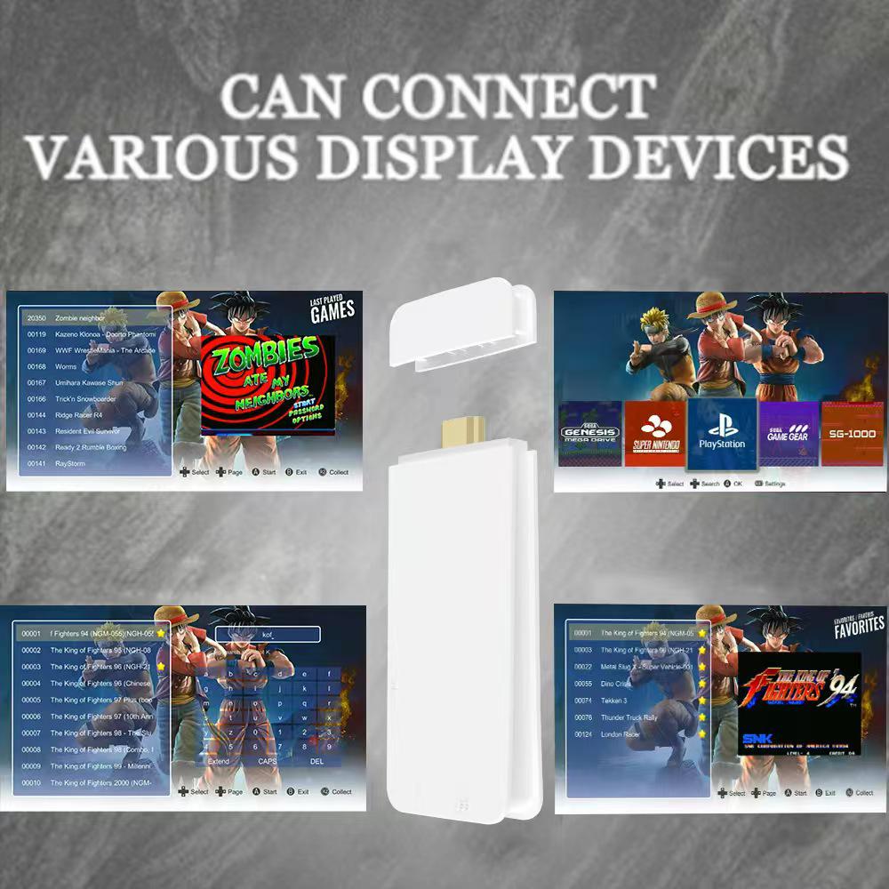 M15 4K HD Home Game Console with Dual Wireless Joysticks for TV & PC