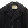schott 80s 90s Made in USA Old pea coat 16 Navy Men's Used