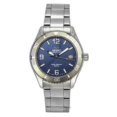 Mako III Stainless Steel Blue Dial Solar Diver's RA-WJ0002L 200M Men's Watch