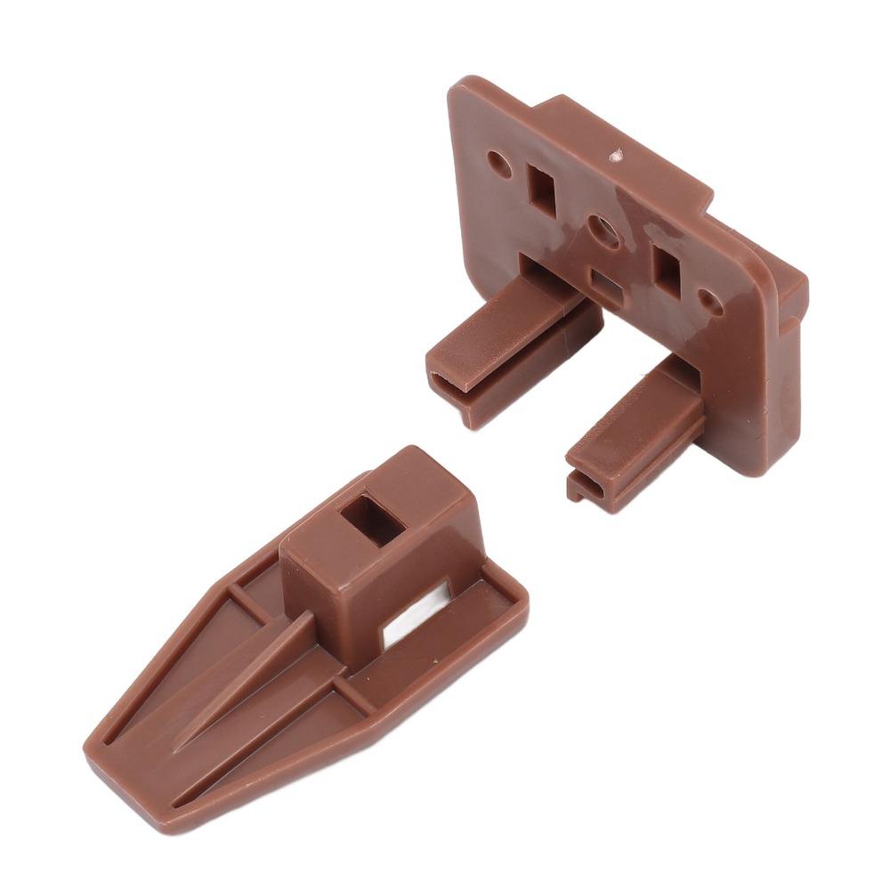 10 Set With Screws Drawer Track Guide Plastic Drawer Replacement Parts Drawer Slide Glides Drawer