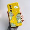 For OPPO Reno 12 Pro Case Cute Bear Cartoon Frog Back Cover Matte Silicone Soft Phone Case For OPPO Reno 12 Reno12 Pro 5G Fundas