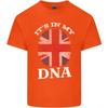Britain Its in My DNA Funny Union Jack Flag Unisexs Light Cotton TShirt