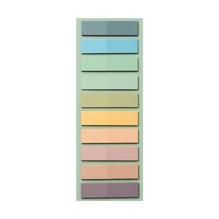 Sticky Notes Colourful Index Tabs Translucence Sticky Pad Aesthetic Page Markers Index Sticker for Office