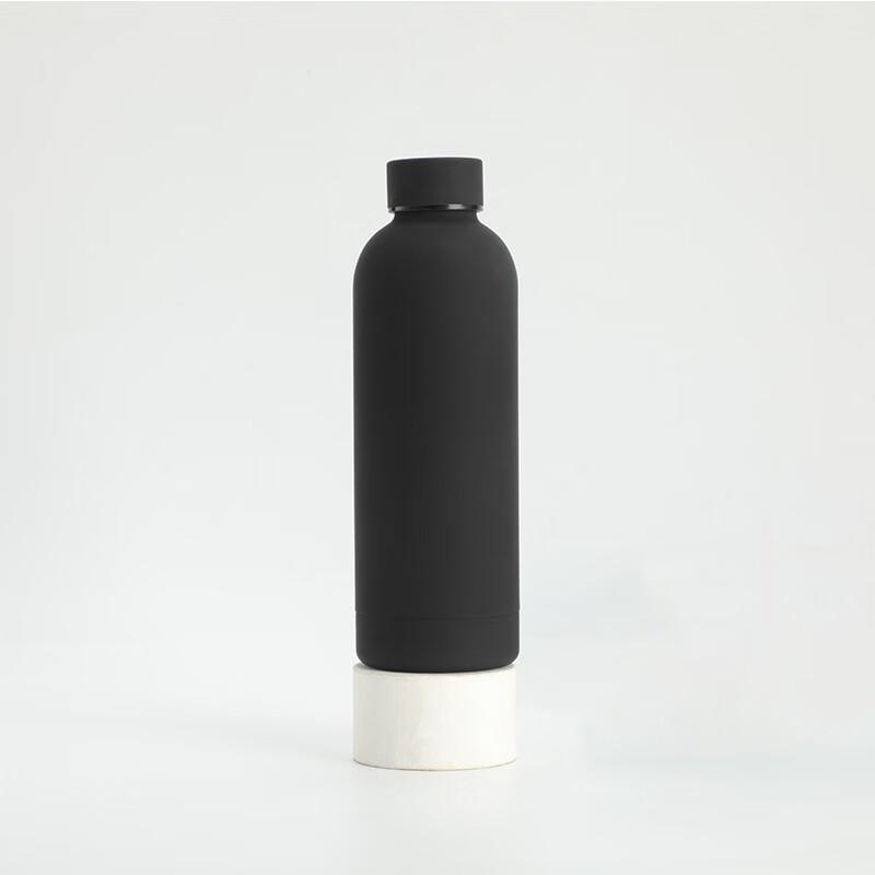 Frosted Double-Layer Stainless Steel Insulated Sports Water Bottle
