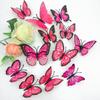 12Pcs/Set Multi Color Butterfly Wall Sticker Living Room Bedroom Decor For Wedding Decoration Butterflies Home Beautify Decals