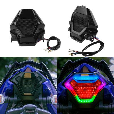 Motorcycle LED Tail Light Rear Light For Yamaha MT03 MT07 MT25 FZ07 R3 R25 Lc150 Taillights Brake Stop Lamp Turn Signal Lamps
