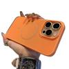 Applicable to iPhone17PROMAX mobile phone case heat dissipation magnetic suction mesh case hollow and breathable Apple 16/15 hard and anti-drop