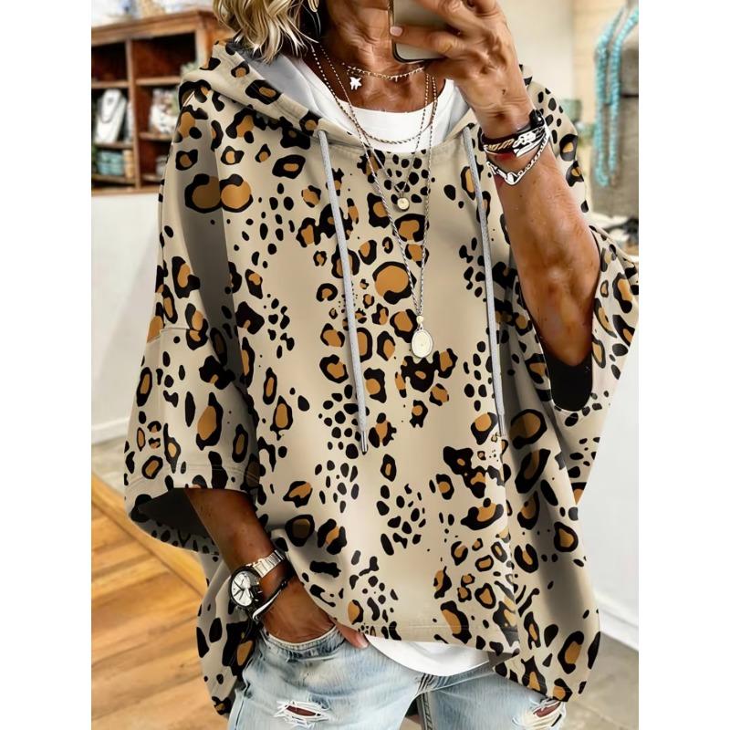 Sudadera casual para mujer de manga media