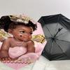 1PC Baby Princess Umbrella-8-Rib Reinforced Portable Folding Travel Suitable for All Seasons Outdoor Daily Use  -J0387