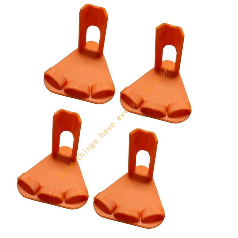 4 Pcs Poultry Leg Injury Splints Highlighting Modifiable Fasteners and Cavities 55KF